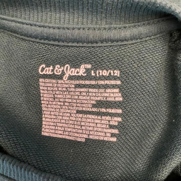 Cat & Jack girls sweatshirt - Picture 3 of 3
